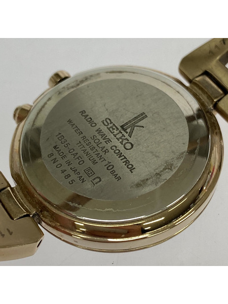 SEIKO レディース時計 電波ソーラー 1B35-0AF0 腕時計[値下]