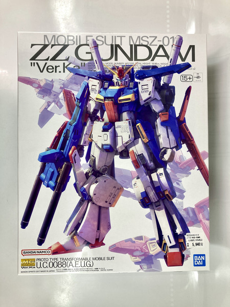ガンプラ MG 1/100 ZZガンダム Ver.Ka