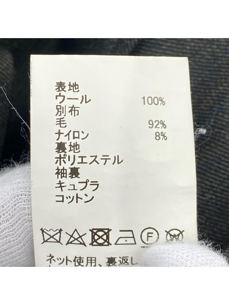 TOMORROWLAND 長袖シャツ 英式織 カバーオールシャツ ブラウン (S)