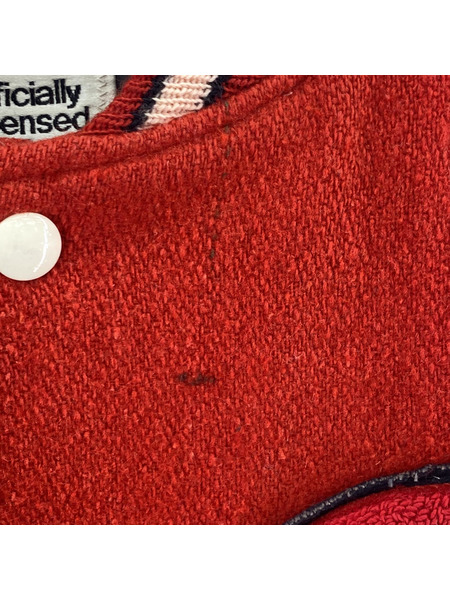 OLD・VINTAGE DeLONG NFL アームレザースタジャン USA製 (42)[値下]