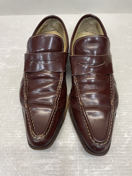 tricot COMME des GARCONS ポインテッドトゥコインローファー ブラウン[値下]