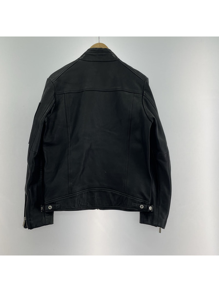 DIESEL レザージャケット シープレザー シングルライダースジャケット sizeS