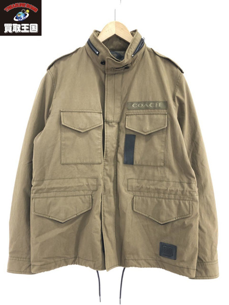 COACH M-65ジャケット(L)カーキ[値下]｜商品番号：2100184281566 