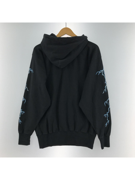 CHALLENGER THUNDER WOLF HOODIE (S) ブラック CLG-SW 023-007