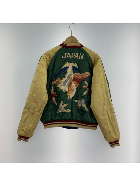 東洋エンタープライズ ブルゾン・ジャンパー 初期 スカジャン 虎 鷹 (M)