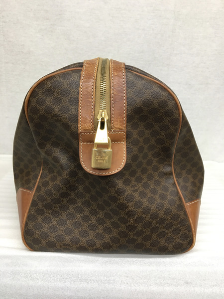 CELINE マカダム柄 ボストンバッグ