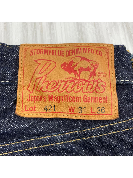 PHERROWS  デニム・ジーンズ Lot421 大戦モデル ネルポケ