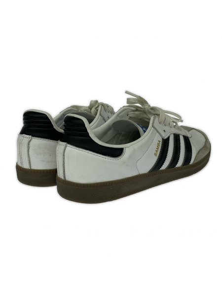 adidas スニーカー SAMBA OG 白黒 (28.5cm)