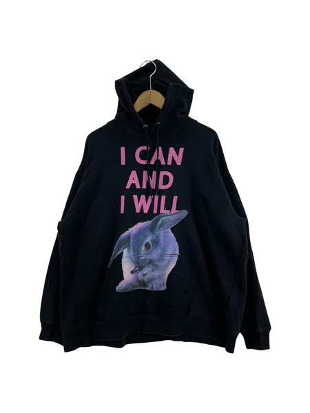 MILKBOY パーカー GANG RABBIT HOODIE 黒[値下]