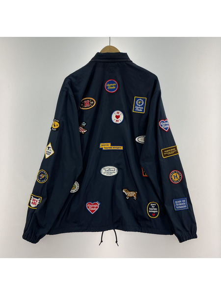 HUMAN MADE ブルゾン・ジャンパー patch nylon jacket/L/NVY[値下]
