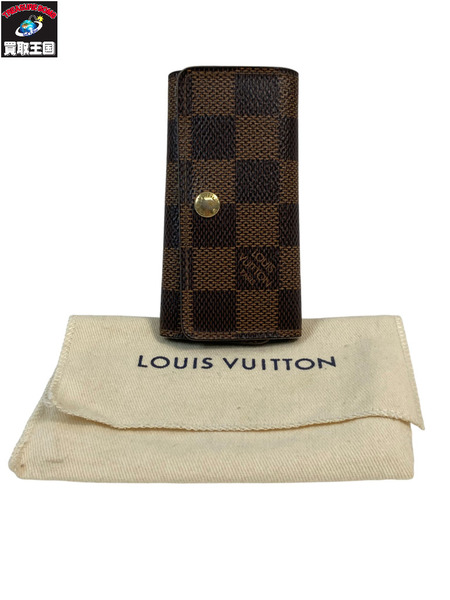 LOUIS VUITTON ルイヴィトン N62631 ミュルティクレ4 キーケース キーリング ダミエ ミュルティクレ 4連キーケース