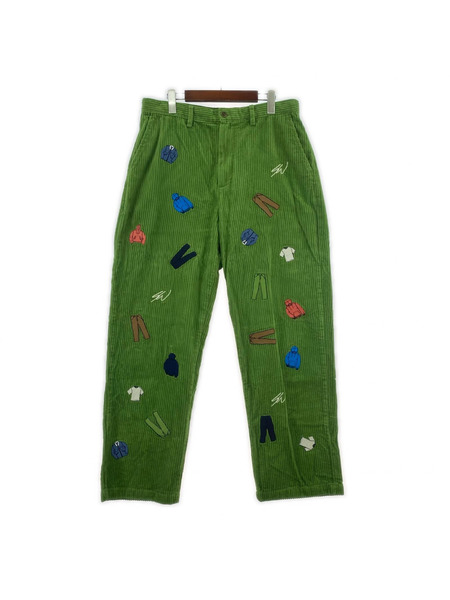 GAP パンツ GAP SEAN Wotherspoon コーデュロイパンツ グリーン