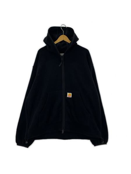 HOLLYWOOD RANCH MARKET 25AW/SUPER140 フリースパーカー/黒/3