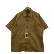 JELADO 半袖シャツ Lennon S/S シャツ 茶 CT72106