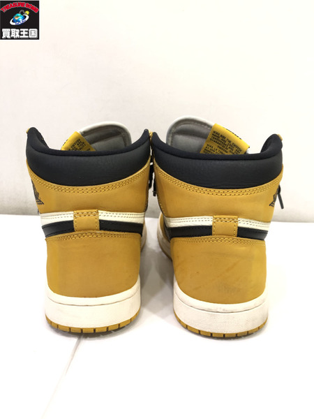 NIKE  AIR JORDAN 1 RETRO HIGH OG Yellow Ochre 26cm