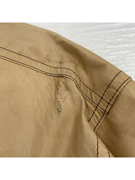 Midorikawa 長袖シャツ REVERSIBLE COW LEATHER SHIRT[値下]