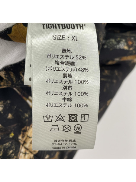 TIGHTBOOTH ジャケット リバーシブルベスト/カモ