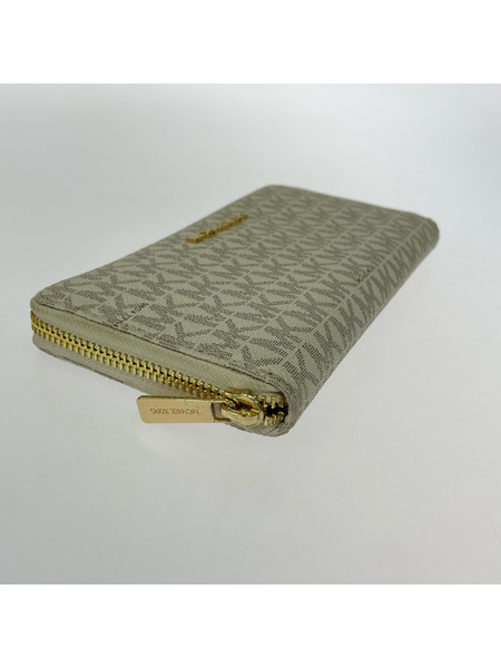 MICHAEL KORS 長財布 シグネチャー ラウンドジップ
