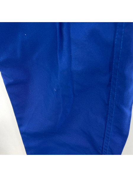 COMME des GARCONS HOMME PLUS レーヨン×ポリ アジャスタースラックス M ブルー