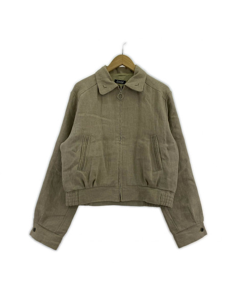CLASS リネンショートブルゾン 2 ベージュ CCES02UNIA