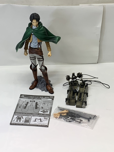 【新品未開封】エレン&リヴァイMSP立体起動装置付き フィギュア リヴァイ&立体起動装置-ver.MSP-セット 「進撃の巨人
