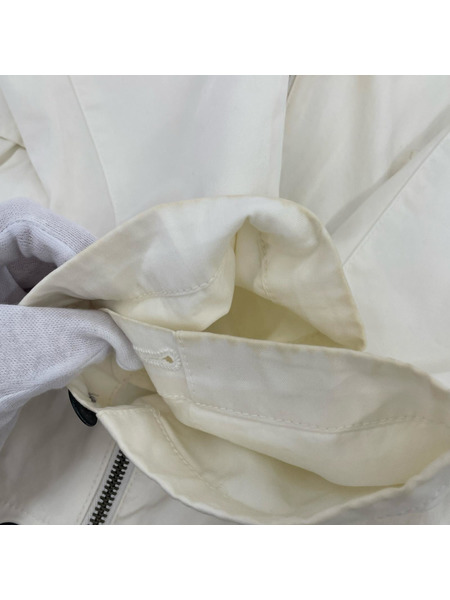 Nigel Cabourn ミリタリージャケット LYBRO ZIP MILITARY JACKET 白 (44)