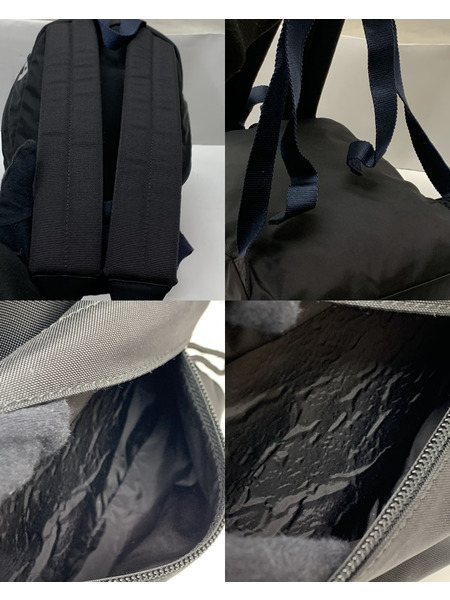 BALENCIAGA ロゴ刺繍 ナイロンバックパック BLK 565798 本体のみ