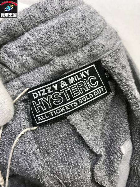 HYSTERIC GLAMOUR VIXEN GIRL ワッペン スウェットパンツ (S)[値下]