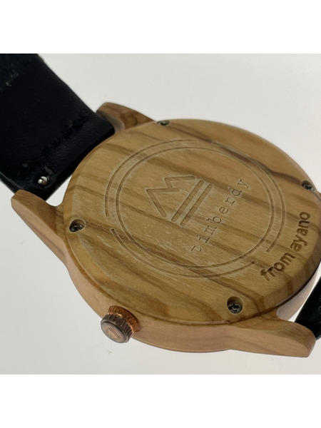 メンズ時計 timberdy ウッド