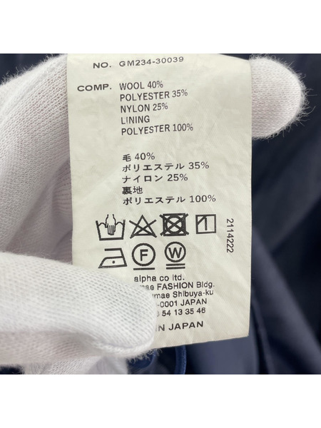graphpaper 23AW CORDURA COMBAT WOOL BLOUSON 1 ネイビー