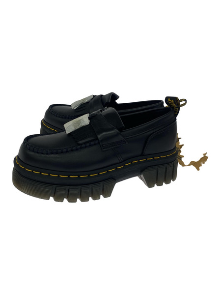 ドクターマーチン AUDRICK LOAFER タッセル　厚底　黒　24cm Dr.Martens ローファー AUDRICK 厚底 タッセル ローファー 24.0