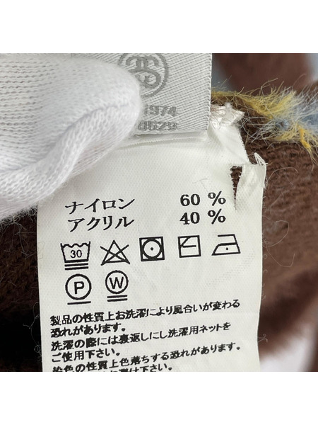 STUSSY カーディガン ボーダーカーディガン