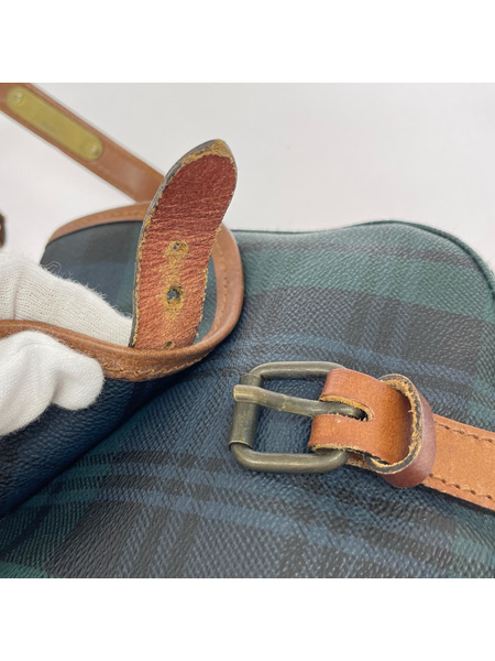 POLO RALPH LAUREN ショルダーバッグ ブラックウォッチ柄　ショルダーサコッシュ