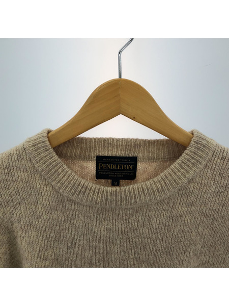 PENDLETON L/Sニット ベージュ ネイティブ M