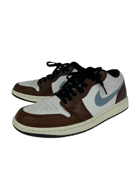 NIKE スニーカー AJ1 LOW SE 茶 (27.5㎝) FQ7832-142[値下]
