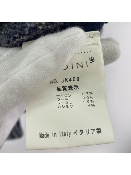 LARDINI テーラードジャケット・ブレザー ストライプ ウール S