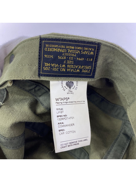 WTAPS キャップ ロントロゴパッチ/132RPDT-HT01