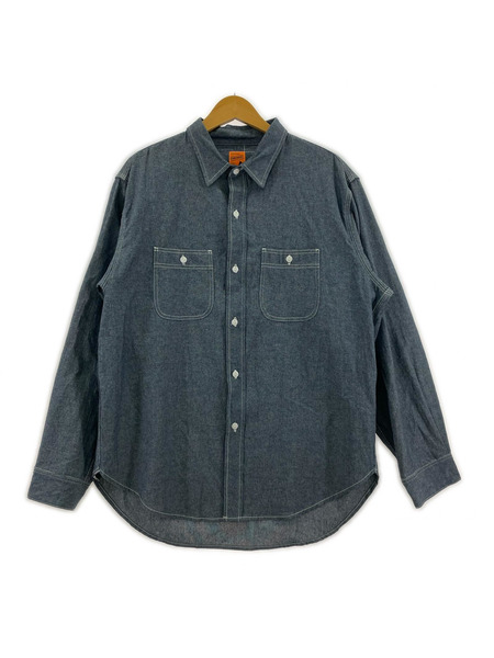 PENNEY'S FOREMOST 長袖シャツ W-POCKET WORK SHIRT