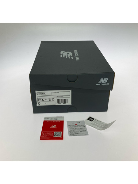 NEW BALANCE スニーカー U2002R triple black 28.5 ブラック