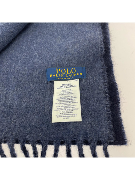 POLO RALPH LAUREN ソノ他 毛80％マフラー