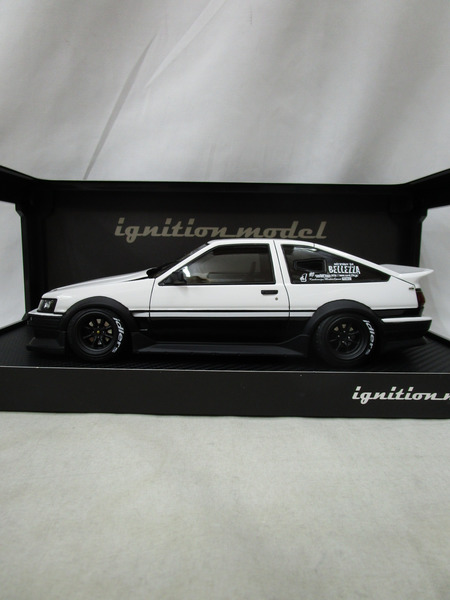 イグニッションモデル 1/18 RWB AE86 （ホワイト/ブラック）