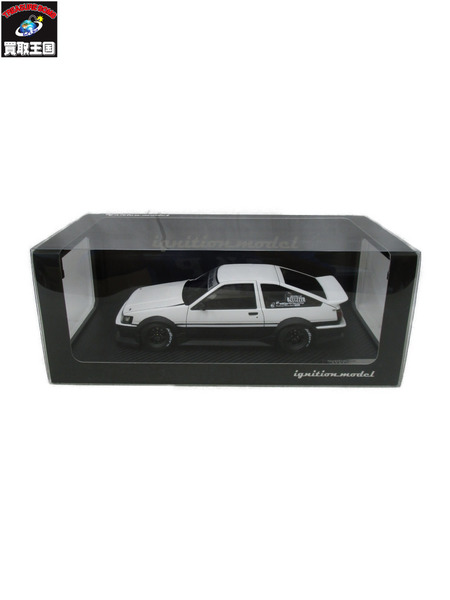 イグニッションモデル 1/18 RWB AE86 （ホワイト/ブラック）