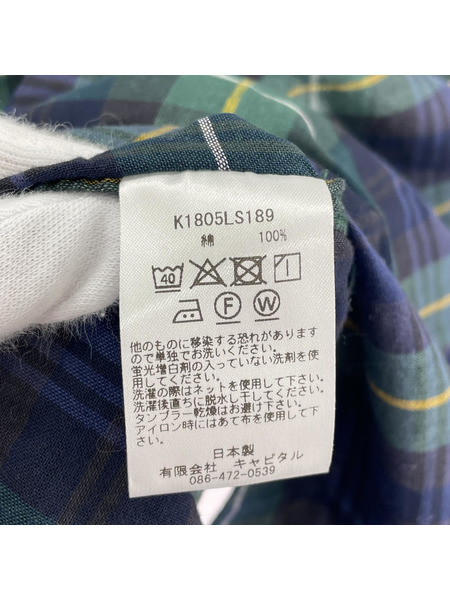 KAPITAL　シャツジャケット　チェック　3 K1805L