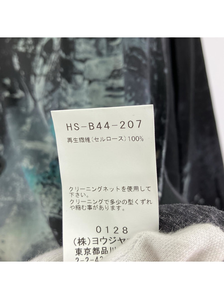 Yohji Yamamoto 長袖シャツ POUR HOMME 24SS Print Side Gusset