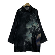 Yohji Yamamoto 長袖シャツ POUR HOMME 24SS Print Side Gusset