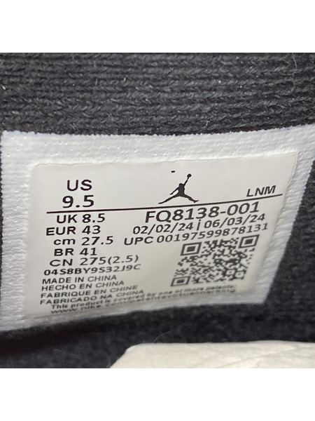 NIKE AIR JORDAN 4 RETRO RMSTD WHITE THUNDER 27.5 FQ8138-001