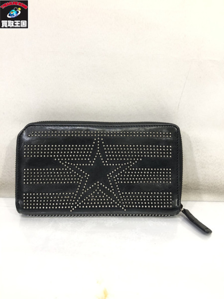 JIMMY CHOO ロングウォレット/BLK/黒[値下]