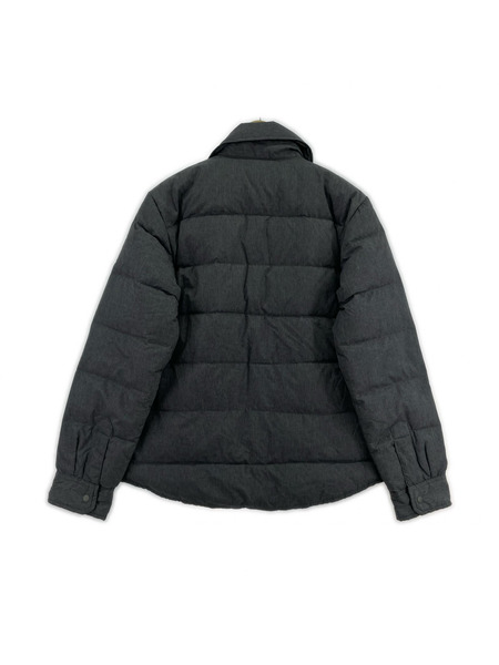 NANGA  ダウン シャツジャケット ダウンベスト M/グレー