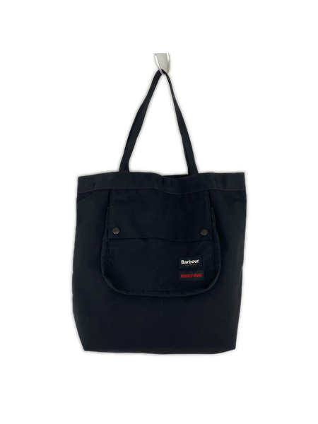 Barbour ショルダーバッグ BRIEFING UNITED ARROWS トートバッグ ブラック