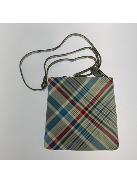 Vivienne Westwood red label  MADRAS CHECK ショルダーバッグ